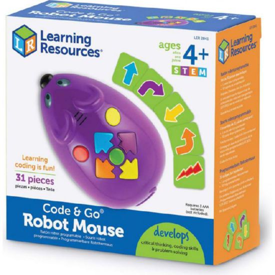 Игровой stem-набор learning resources – мышка (программируемая игрушка)
