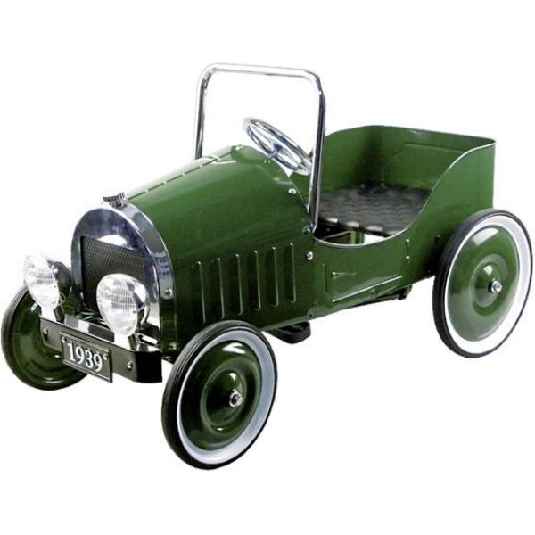 Педальна машинка goki Ретроавтомобіль 1939 зелений 14073