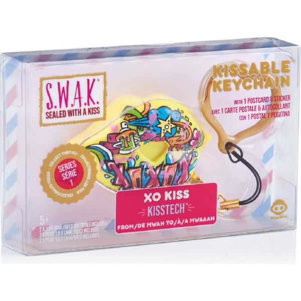 S.W.A.K.  Интерактивная игрушка-брелок «Волшебный поцелуй: Граффити»