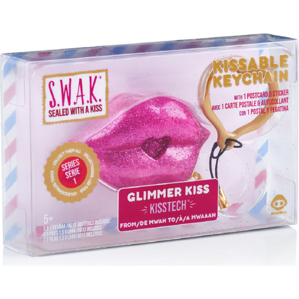 S.W.A.K.  Интерактивная игрушка-брелок «Волшебный поцелуй: Розовый гламур»