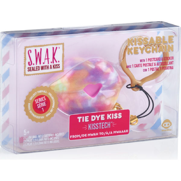 S.W.A.K.  Интерактивная игрушка-брелок «Волшебный поцелуй: Взрыв цвета»