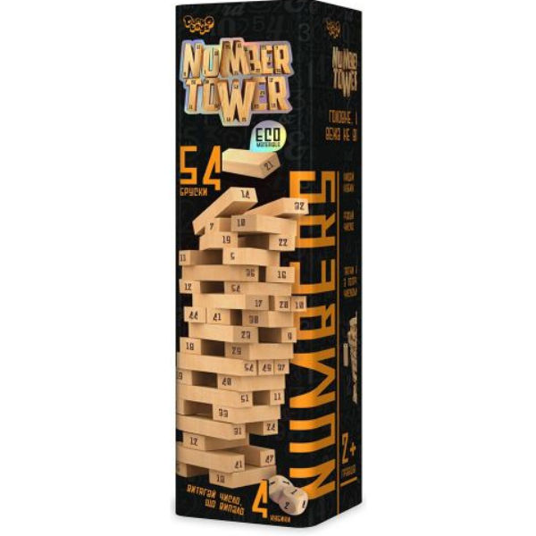 Настольная игра "Number Tower" укр NT-01U