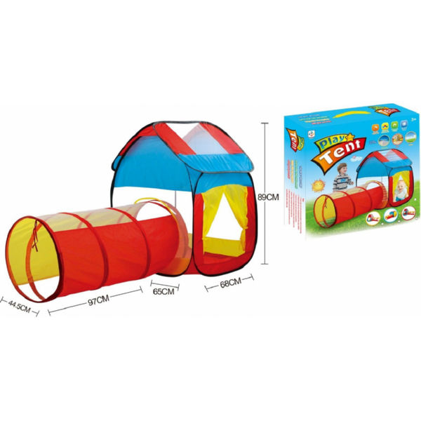 Игрушка-палатка Maya Toys "Домик с тоннелем" (995-7012A)