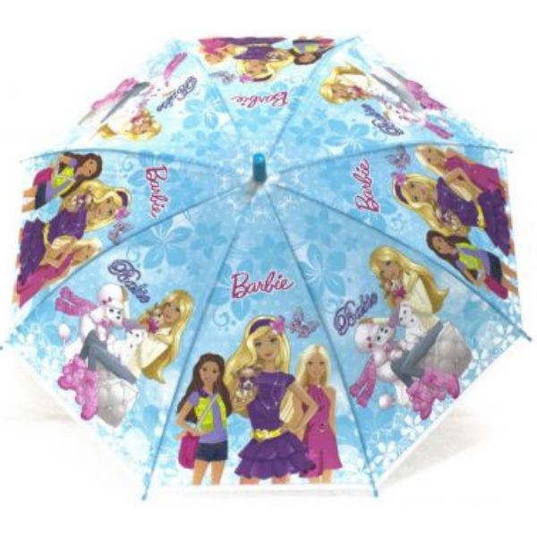 Зонтик Барби (голубой) K204F