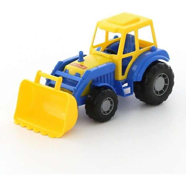 Трактора полесье желто-голубой полесье 35301-3