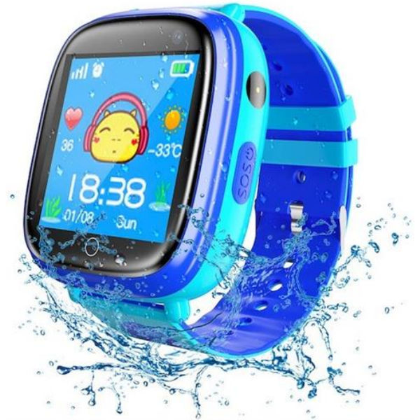 Дитячий GPS годинник-телефон GOGPS ME K14 Синій