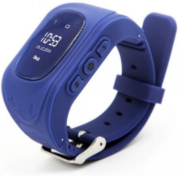 Дитячий GPS годинник-телефон GOGPS ME K50 Темно синій