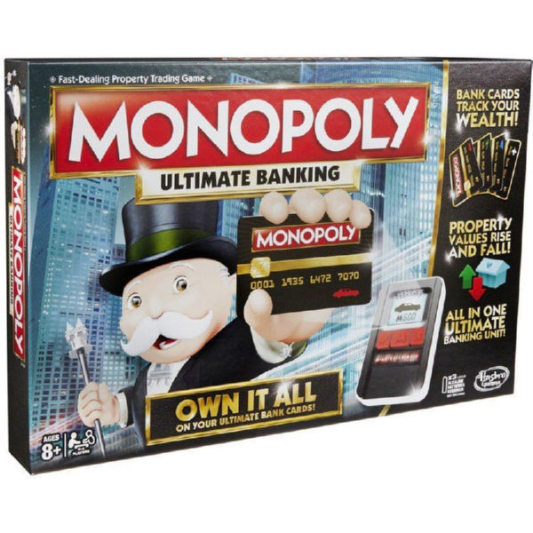 Игра Hasbro Monopoly Монополия с банковскими картами (B6677)