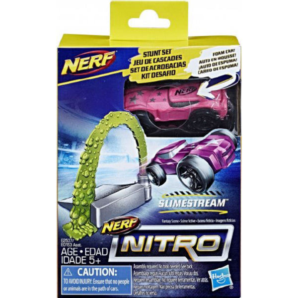 Игровой набор Hasbro Nerf Nitro Препятствие и машинка (E0153_E2537)