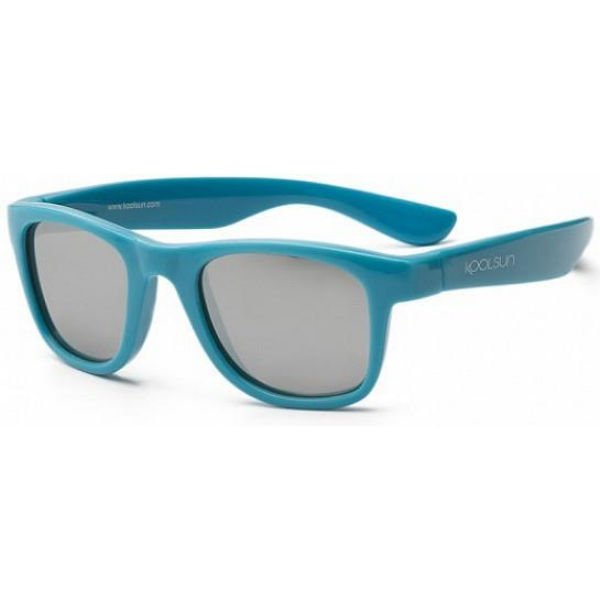 Дитячі сонцезахисні окуляри Koolsun блакитні серії Wave (Розмір: 1+)