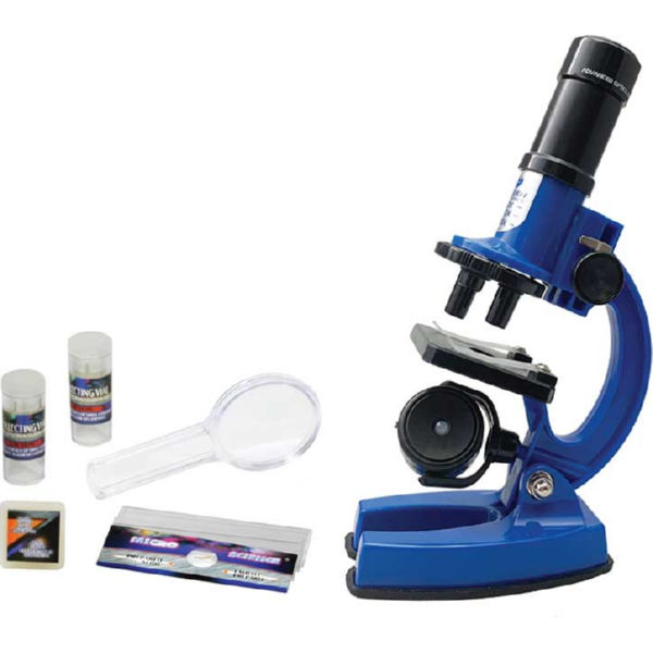 Синий микроскоп EASTCOLIGHT (увеличение до 600 раз)