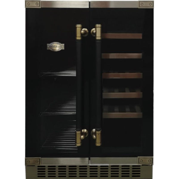 Встраиваемый винный шкаф Kaiser K64800AD -  82см/2 зоны-для вина и пива/20+46/черный