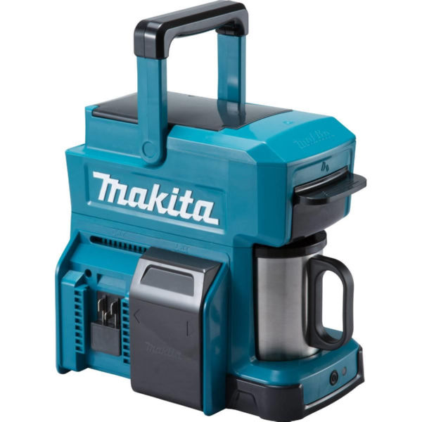 Кофеварка Makita DCM501 аккумуляторная, 12-14,4-18В, LXT/CXT, 250 mL, 225x186x217мм, 1,9кг (без АКБ)