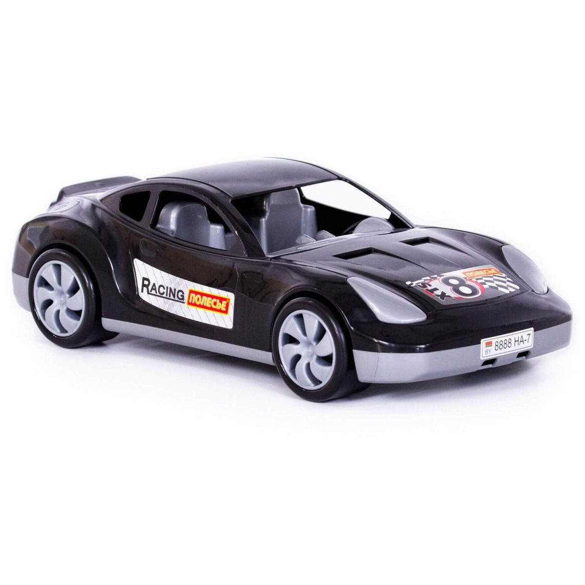 Игрушка Polesie гоночный автомобиль "Торнадо" черный (59376-1)
