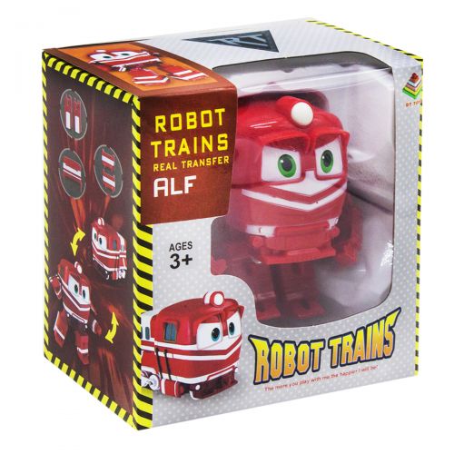 Трансформер Робот-поезд красный DT-005