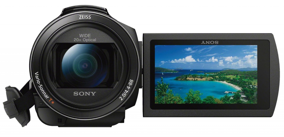 Цифр. видеокамера 4K Flash Sony Handycam FDR-AX53 Black