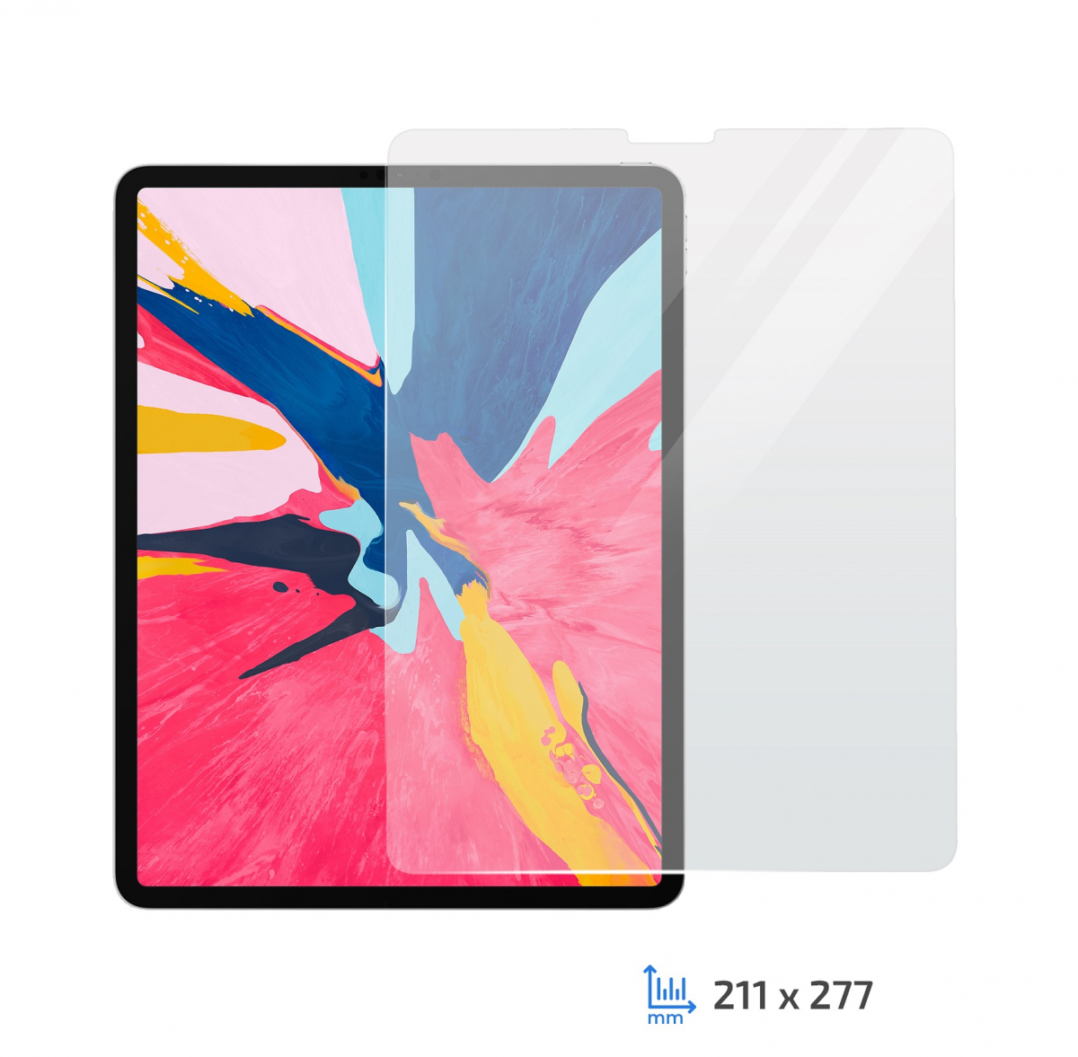 Защитное стекло 2E Apple iPad Pro 12.9 (2018-2020) 2.5D clear