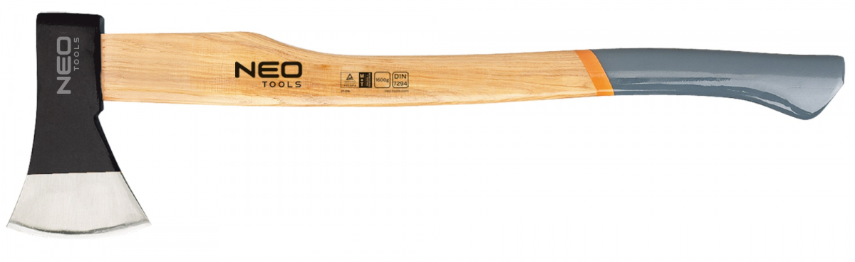 Колун NEO 1250 г, деревянная рукоятка