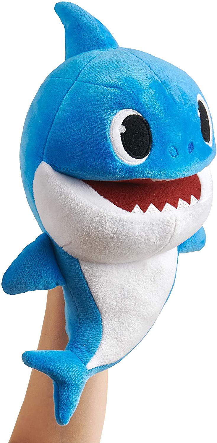 Беби шарк Папа акула интерактивная, Поющая игрушка Baby Shark