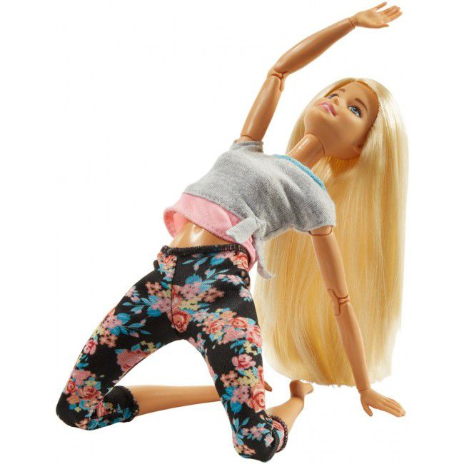 Кукла Barbie Двигайся как я Блондинка