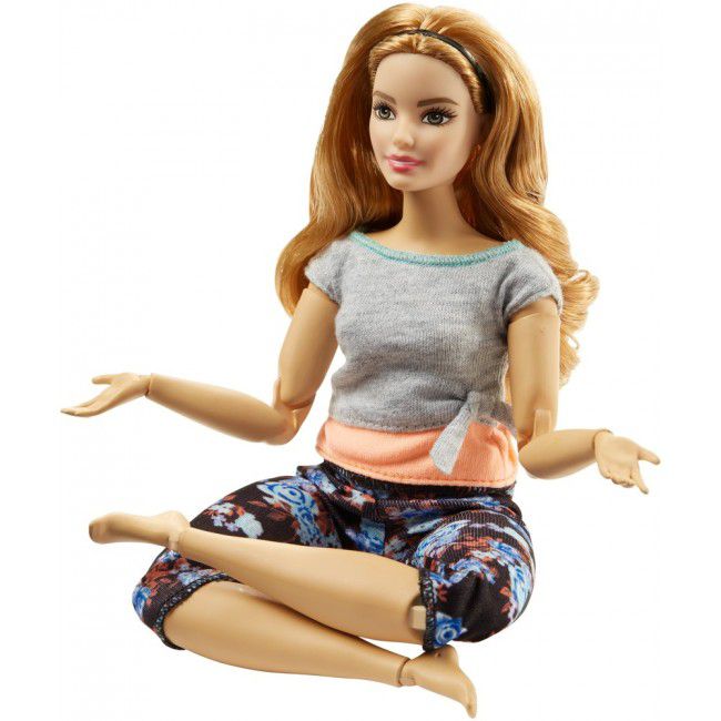 Лялька Barbie Рухайся як я Руда