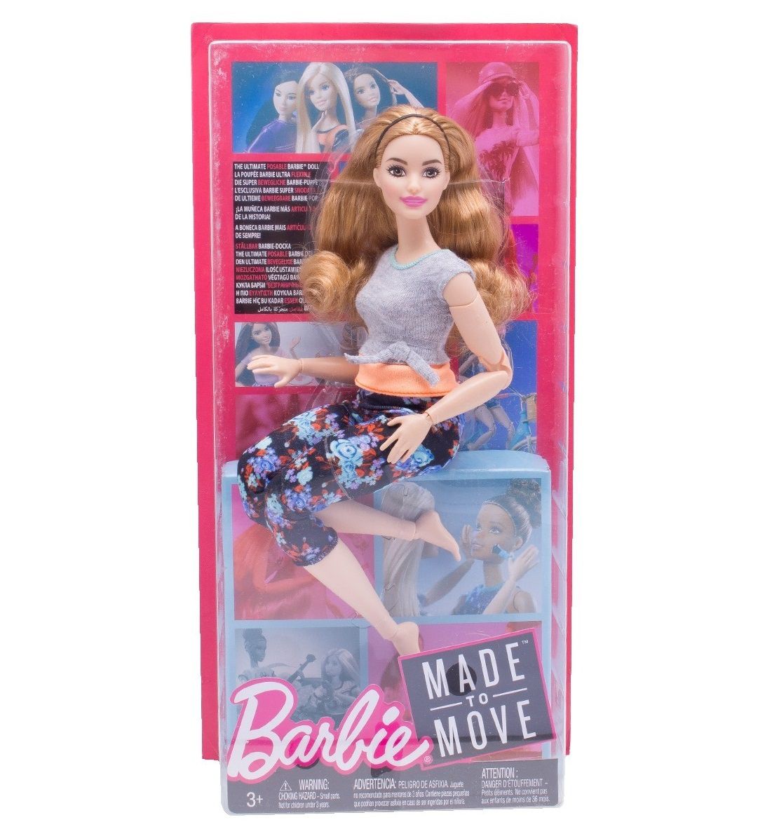 Лялька Barbie Рухайся як я Руда