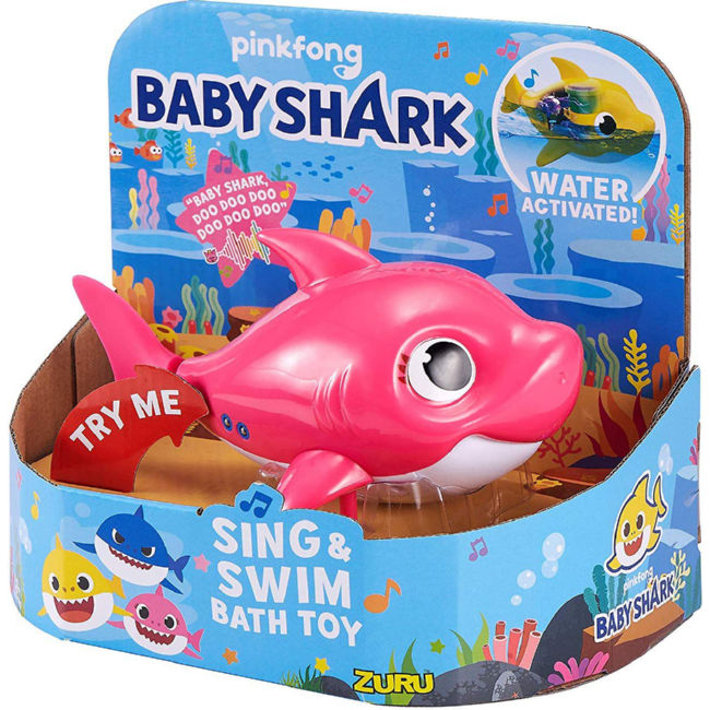 Беби шарк Мама акула, Поющая игрушка Baby Shark Mommy shark