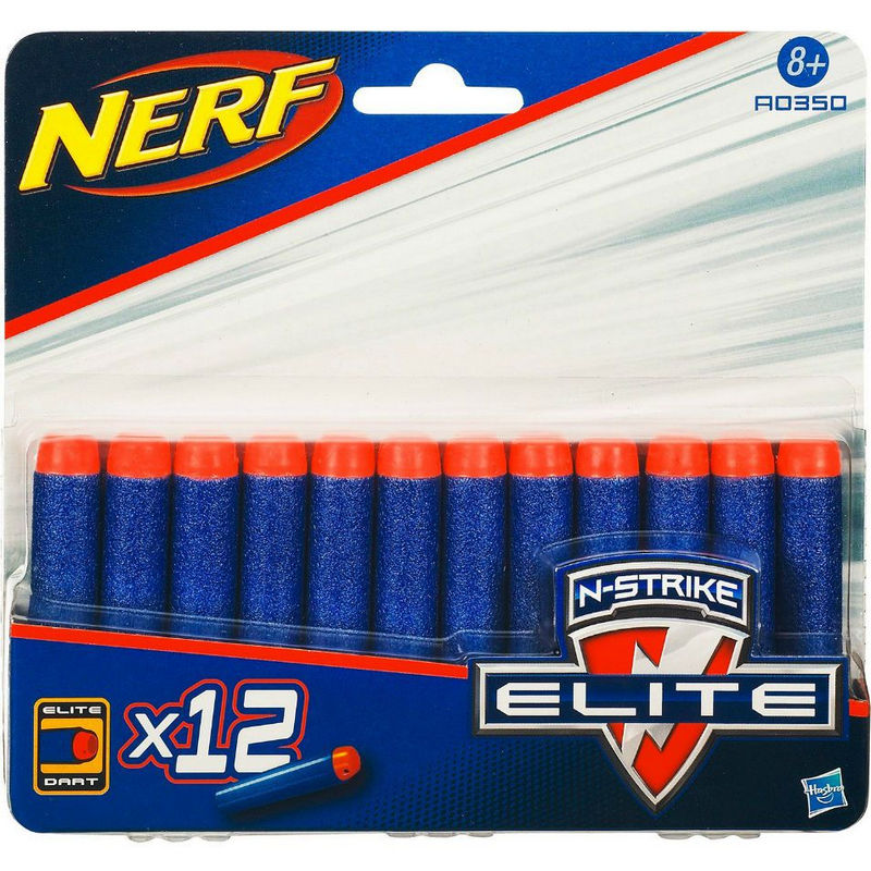 Комплект из 12 стрел для бластеров NERF