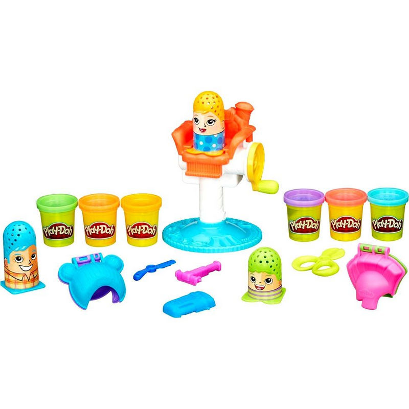 Сумасшедшие прически Play-Doh