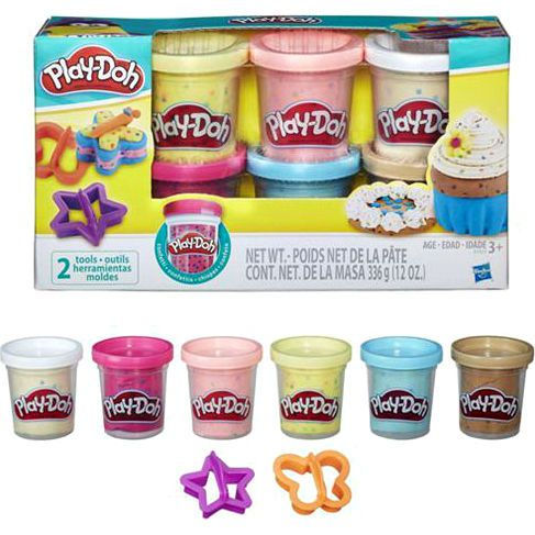 Набор пластилина Play-Doh с конфетти