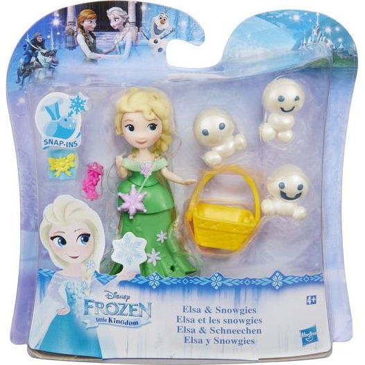Лялька Ельза і сніговички