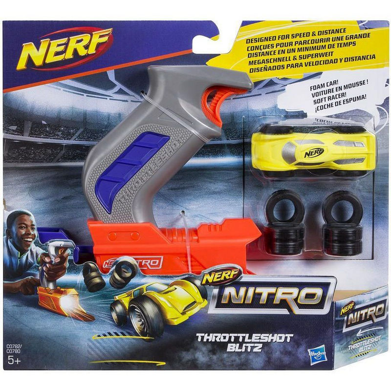 Пусковое устройство Nerf Nitro ThrottleShot Blitz Grey