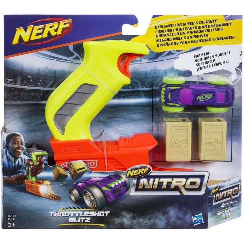 Пусковое устройство Nerf Nitro ThrottleShot Blitz Green