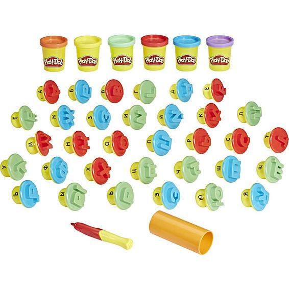 Буквы и языки Play-Doh