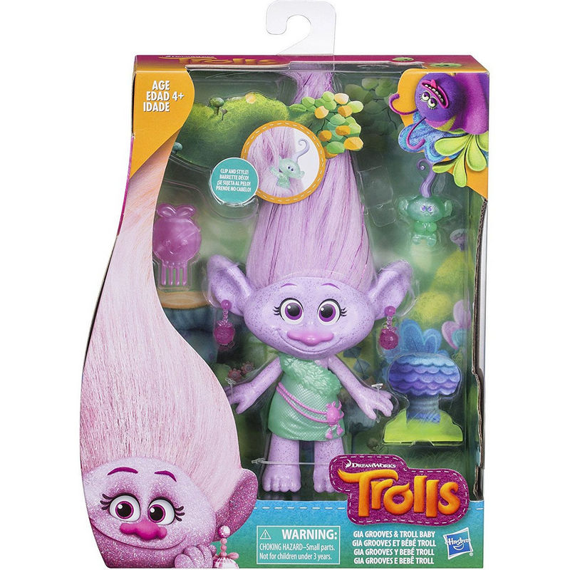 Тролль Gia Grooves and Troll Baby