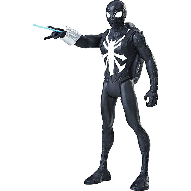 Людина-Павук в чорному костюмі з інтерактивним аксесуаром