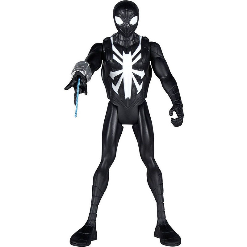 Человек-Паук в черном костюме с интерактивным аксессуаром