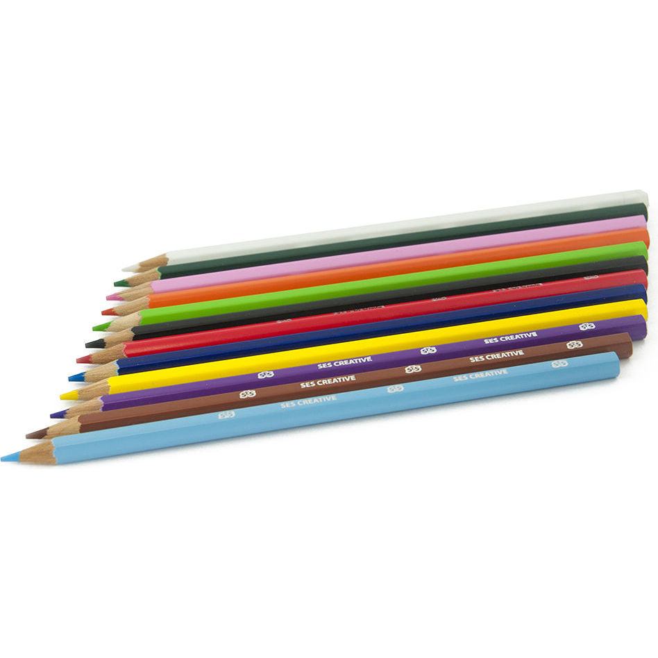 Набор цветных карандашей (12 цветов)