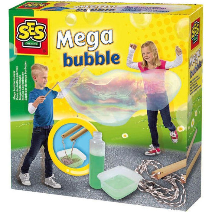 Набор для создания гигантских мыльных пузырей мега