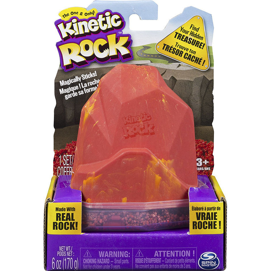 Кинетический гравий для детского творчества kinetic rock (красный)