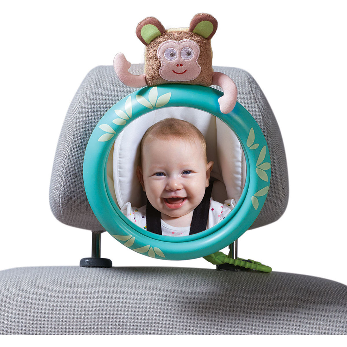 Обзорное зеркало в автомобиль для родительского контроля за ребенком тропики
