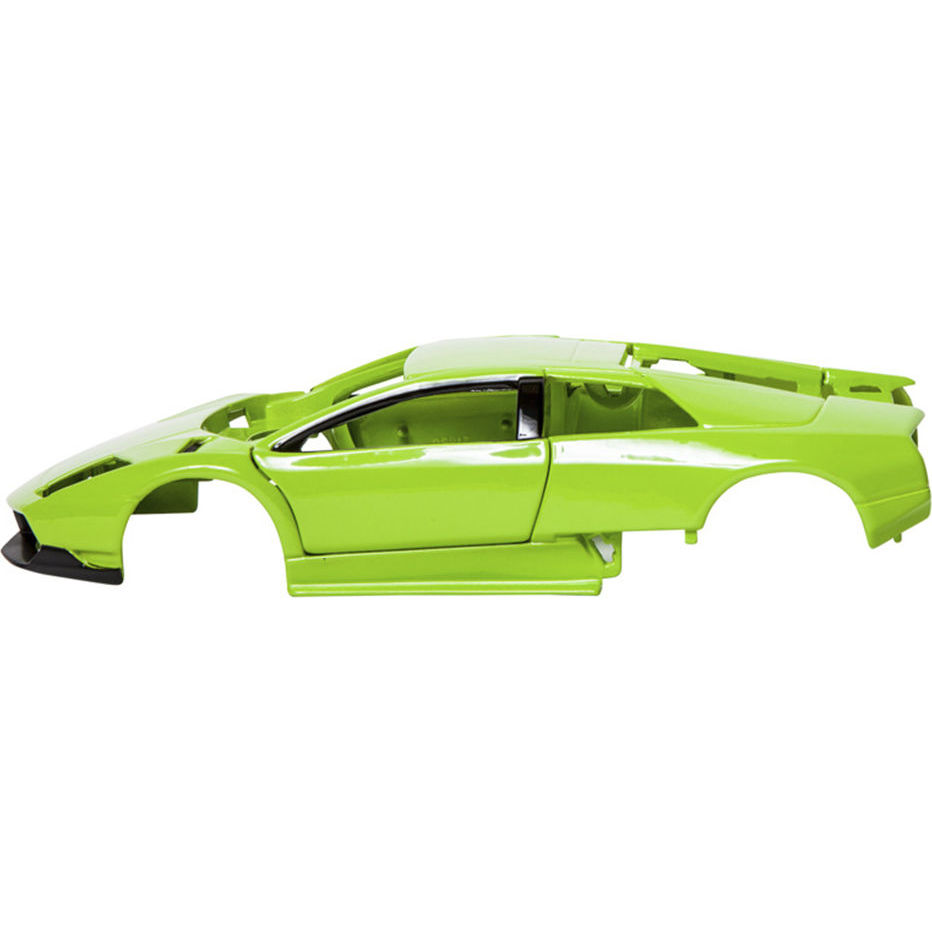 Сборная модель автомобиля lamborghini murcielago lp670, ламборджини мурселаго lp670 зеленая 1:24 bburago 18-25096