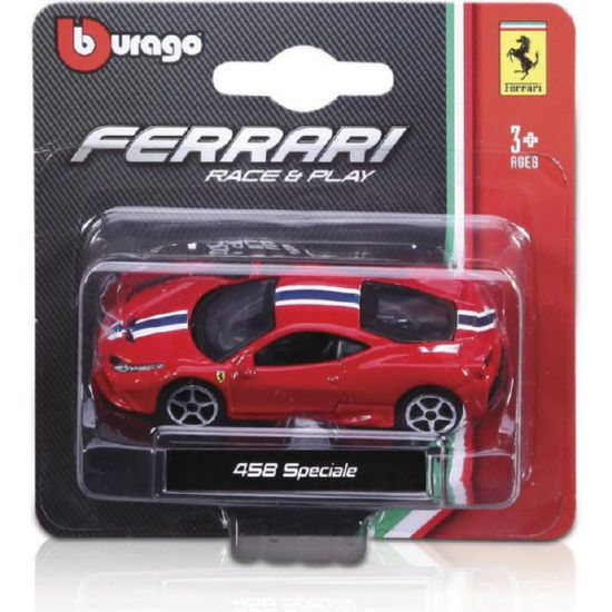 Моделька автомобіля ferrari, феррарі червона 1:64 bburago 18-56000
