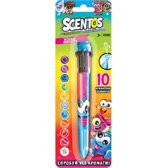 Многоцветная ароматная шариковая ручка - волшебное настроение