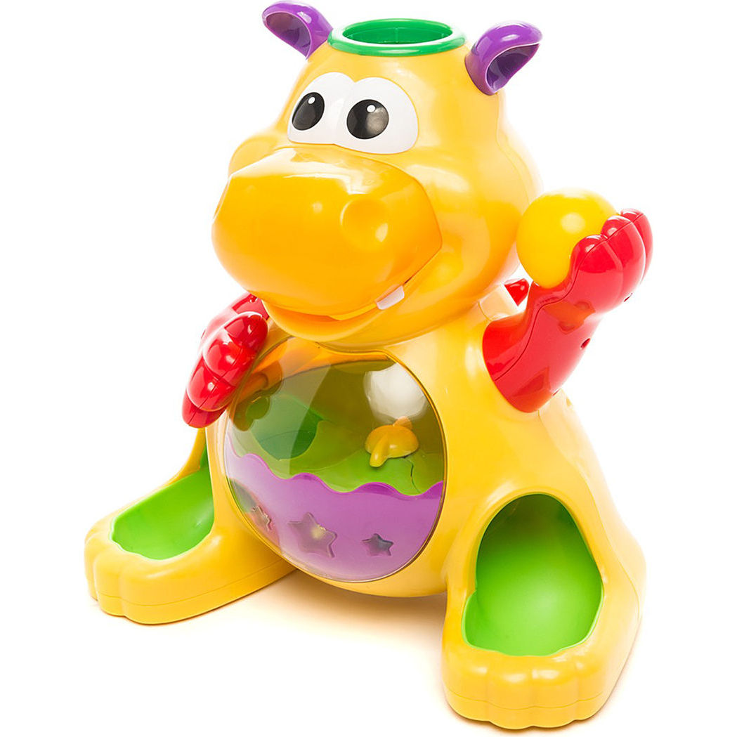 Іграшка гіпопотам-жонглер