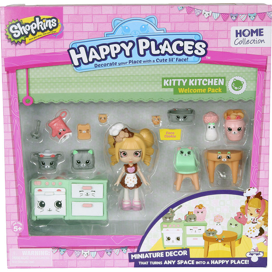 Игровой набор с куклой HAPPY PLACES S1 – КУХНЯ КОКО КУККИ