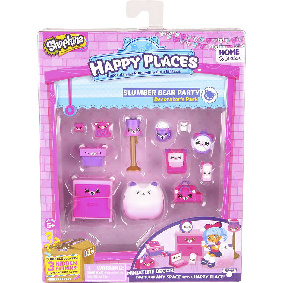 Набір фігурок HAPPY PLACES S1 - Піжамна вечірка