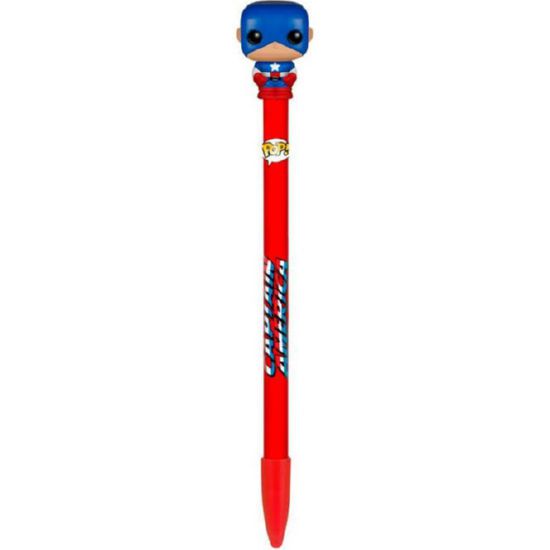 Герои marvel: капитан америка, шариковая ручка funko pop, фанко поп