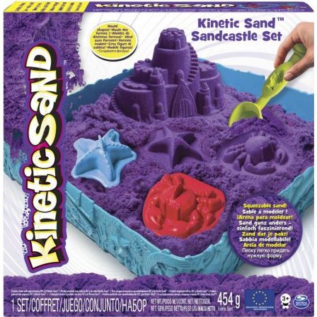 Набір піску для творчості - KINETIC SAND ЗАМОК З ПІСКУ (фіолетовий)