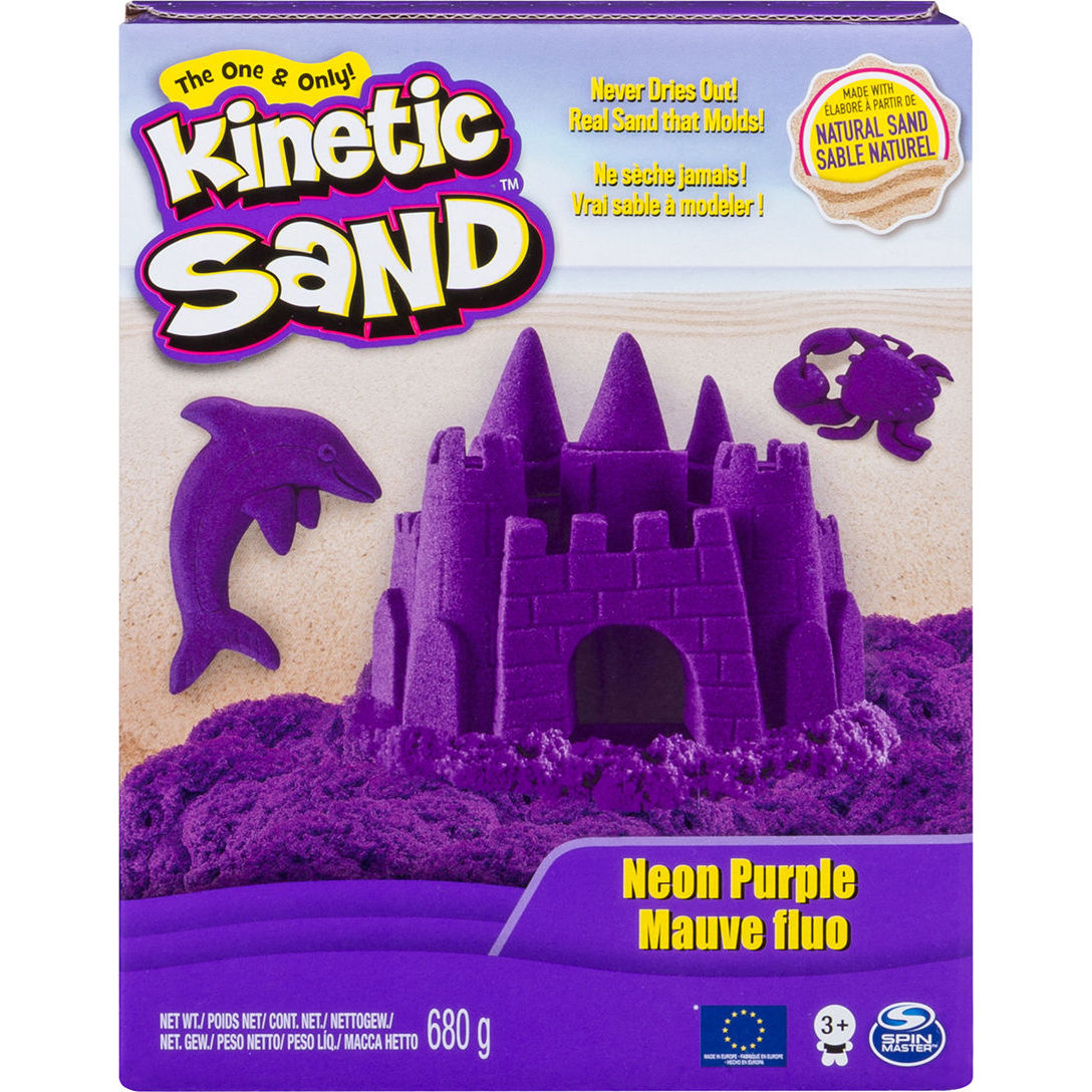 Кинетический песок - KINETIC SAND COLOR (фиолетовый)
